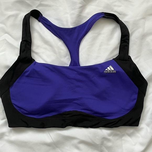 Adidas Climalite Sports Bra - Picture 1 of 7